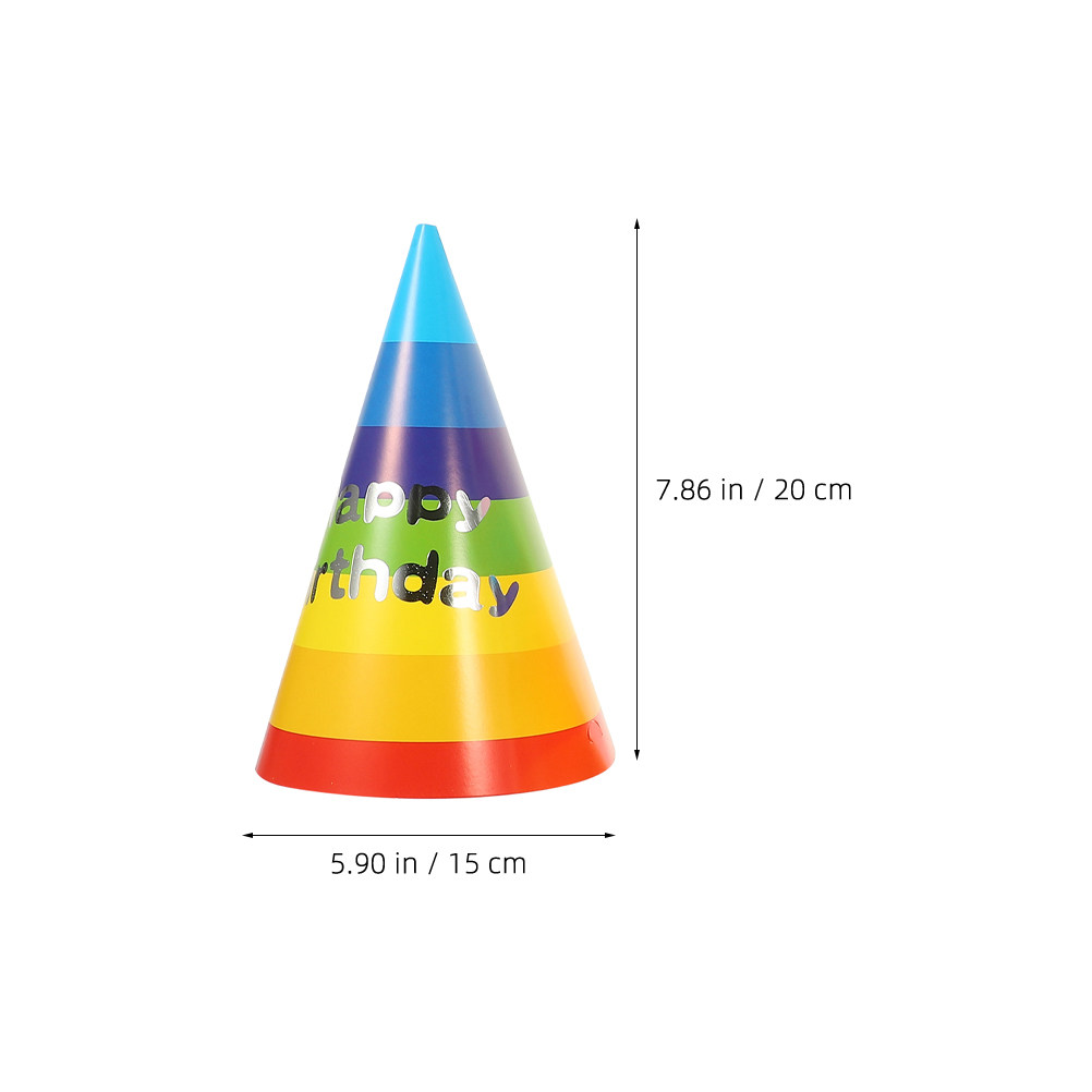 หมวกทรงกรวยสำหรับงานวันเกิด 36 - Party Hat Cone บทวิจารณ์และราคา
