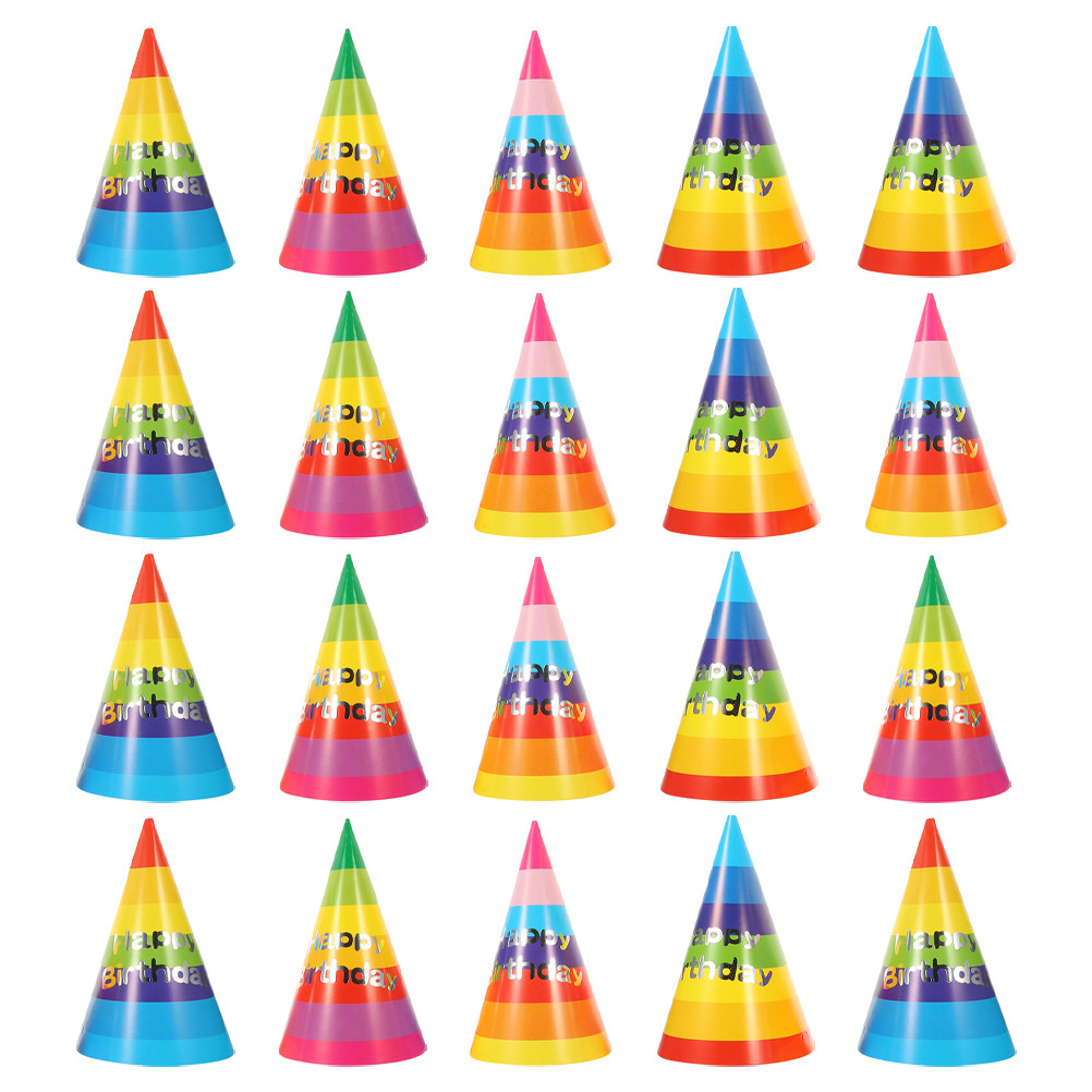 หมวกทรงกรวยสำหรับงานวันเกิด 36 - Party Hat Cone บทวิจารณ์และราคา