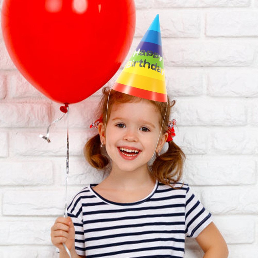 หมวกทรงกรวยสำหรับงานวันเกิด 36 - Party Hat Cone บทวิจารณ์และราคา