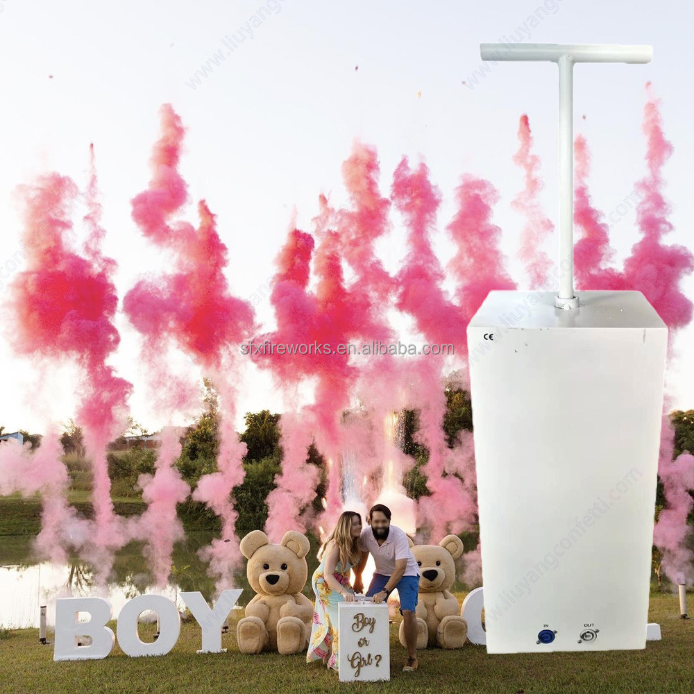 เครื่องยิงควันไฟฟ้าสำหรับงานเป - Confetti Cannon Tube บทวิจารณ์และราคา