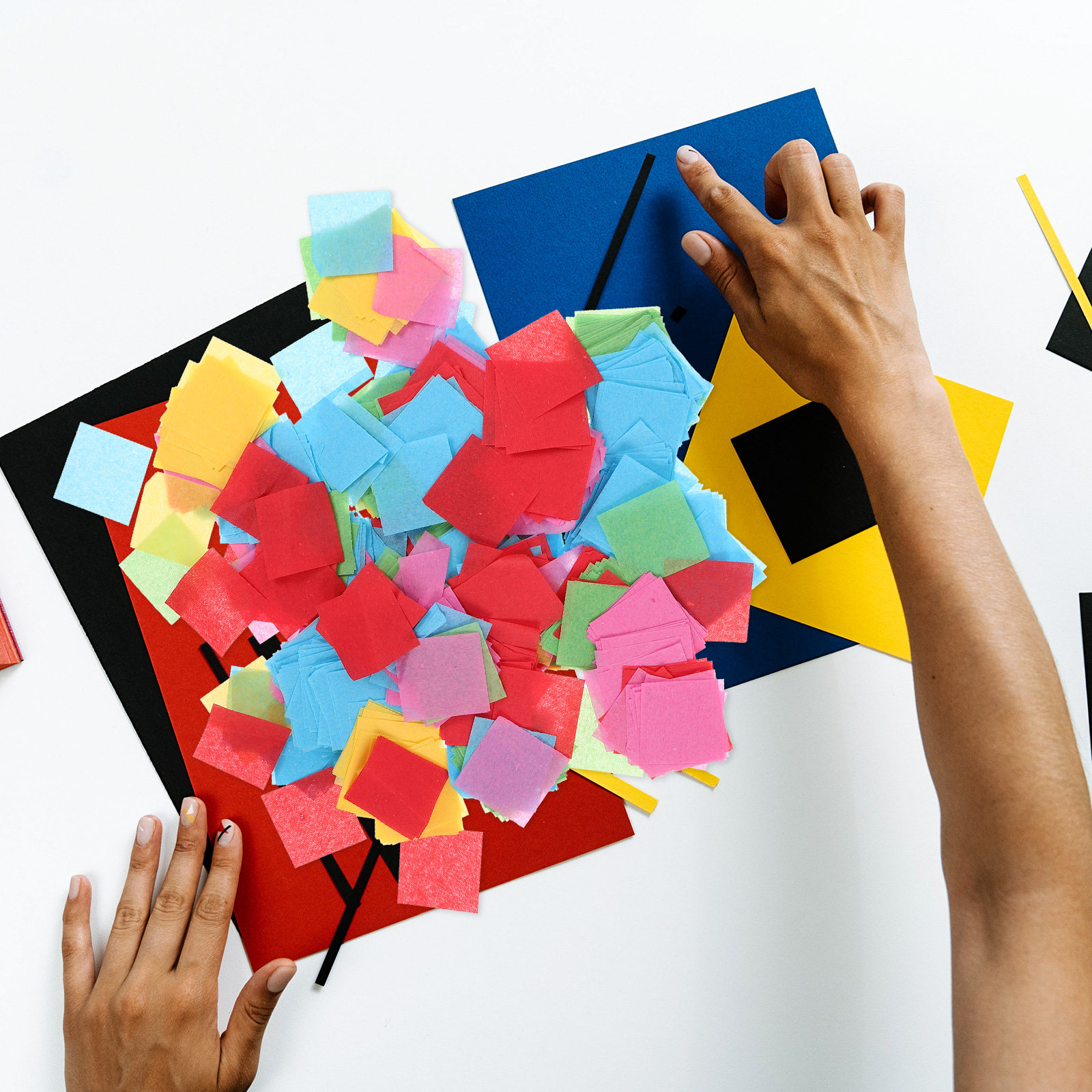กระดาษทิชชู่ทรงสี่เหลี่ยมบางเบ - Papercraft Supply Confetti บทวิจารณ์และราคา