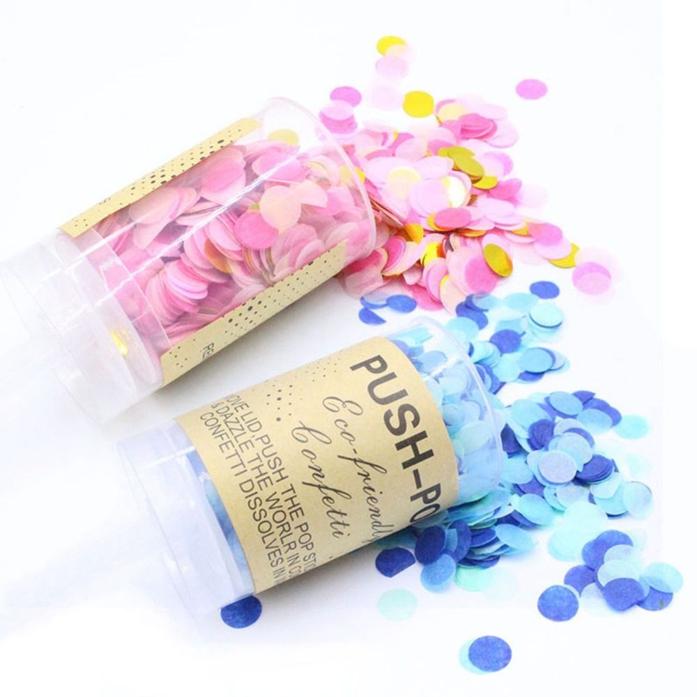ปืนยิงคอนเฟตติแบบกด 1 ชิ้น สีพ - Confetti Cannon Tube บทวิจารณ์และราคา