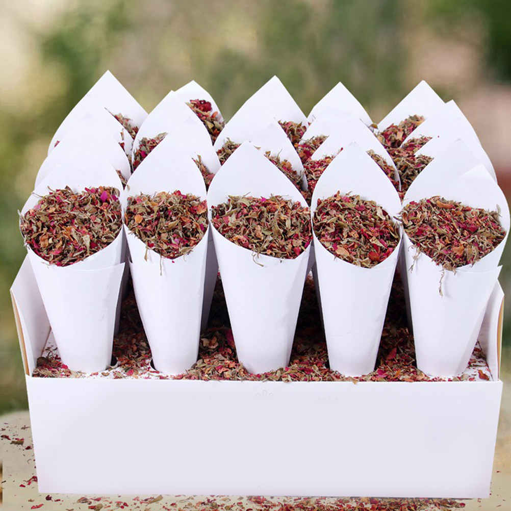 กรวยกระดาษคราฟท์สำหรับใส่กลีบด - Papercraft Supply Confetti บทวิจารณ์และราคา