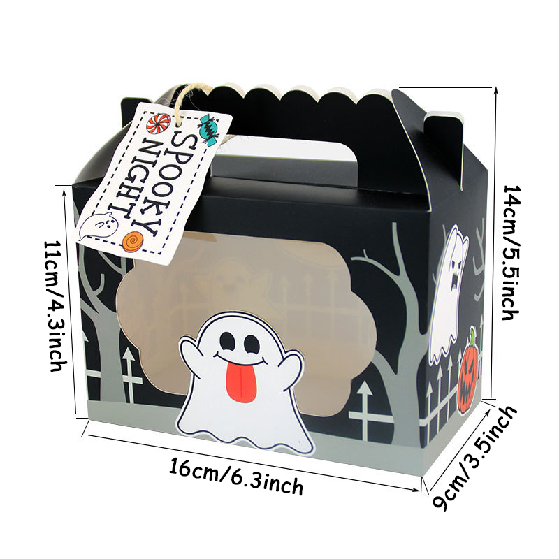 กระเป๋าขนมรูปแมวฟักทองผี 3/6 ช - Event Party Box บทวิจารณ์และราคา
