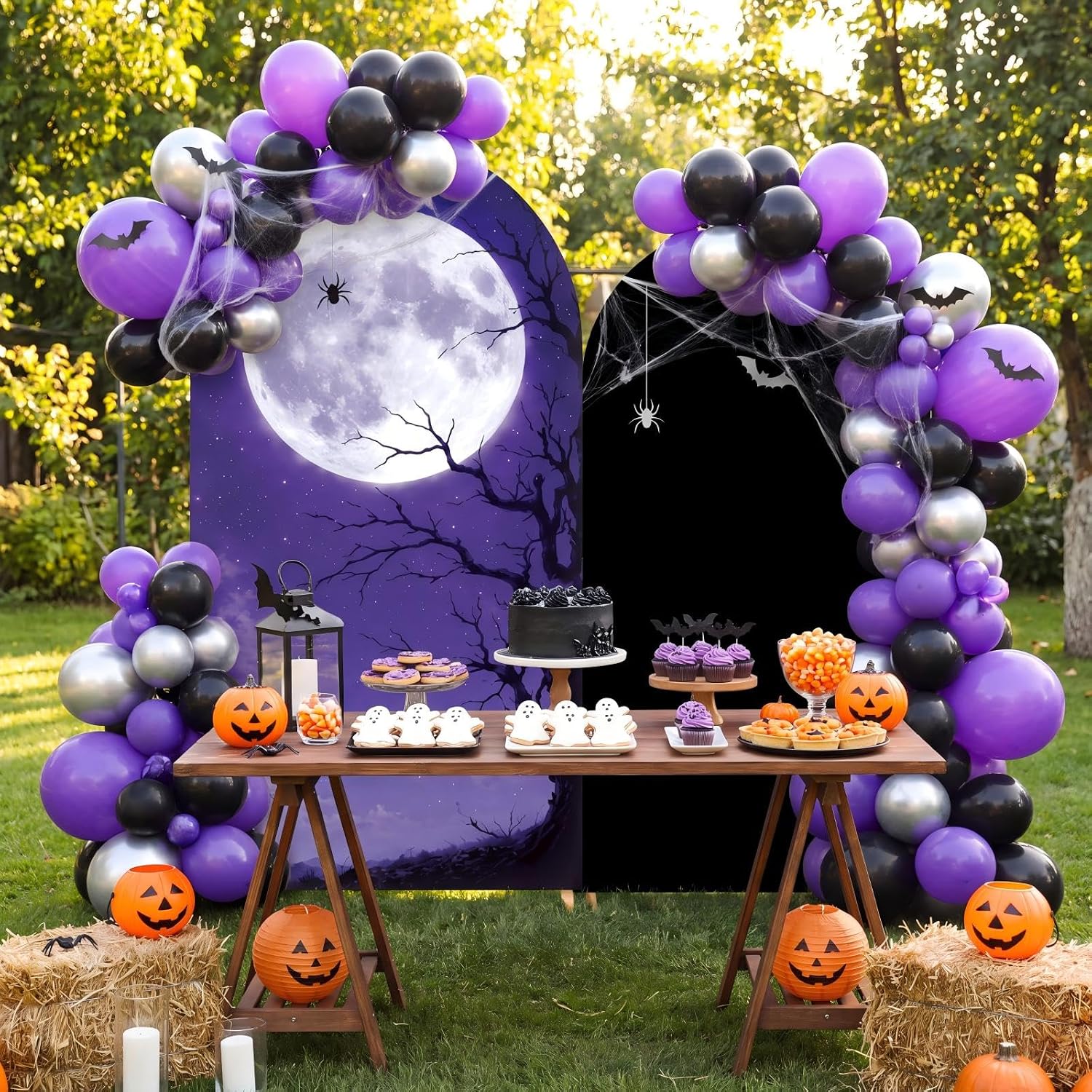 แบนเนอร์ฉากหลังงานปาร์ตี้ฮาโลว - Dessert Table Backdrop บทวิจารณ์และราคา