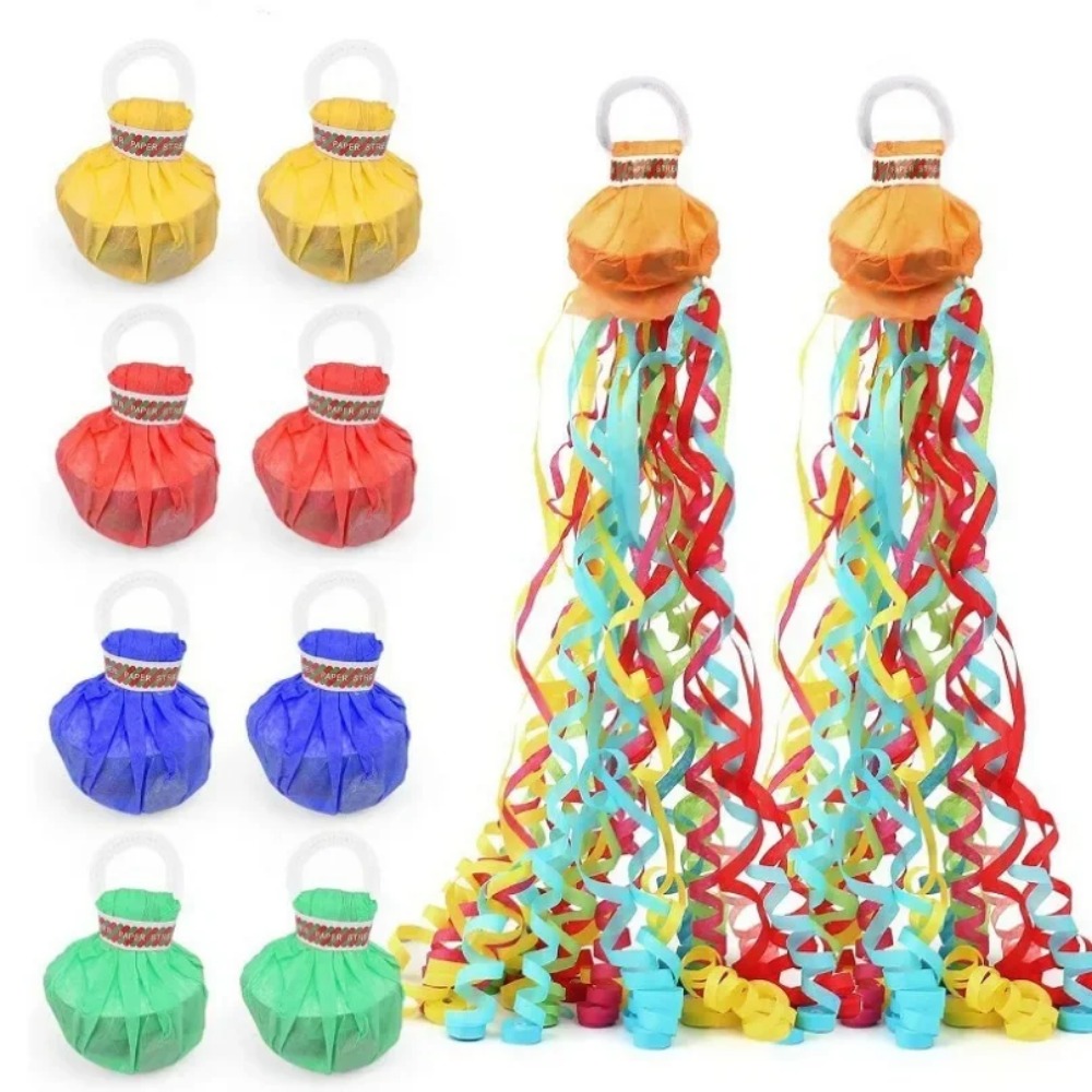 10pcs มือโยนริบบิ้นดึง Confett - Confetti Cannon Tube บทวิจารณ์และราคา