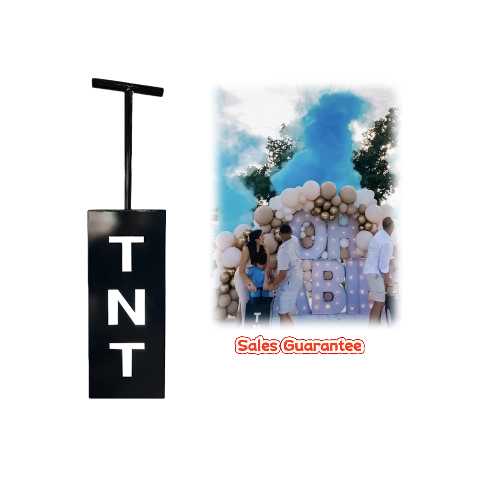 ชุดปืนควบคุม TNT สำหรับงานเปิด - Confetti Cannon Tube บทวิจารณ์และราคา